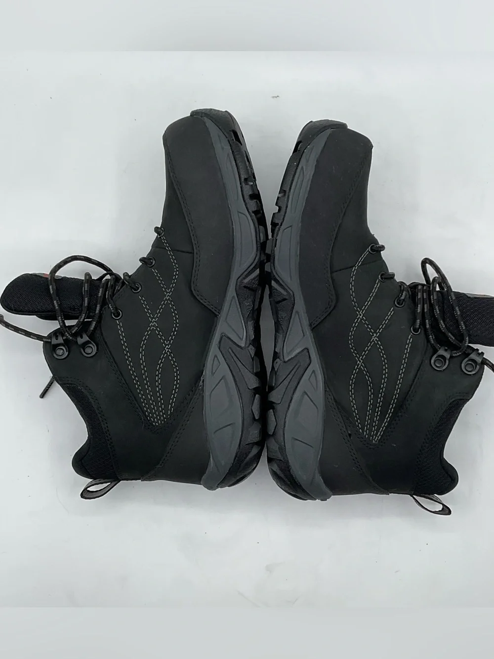 Merrell Work Men’s 8.5 M Black Leather Composite Toe Safety Work Boots ASTM